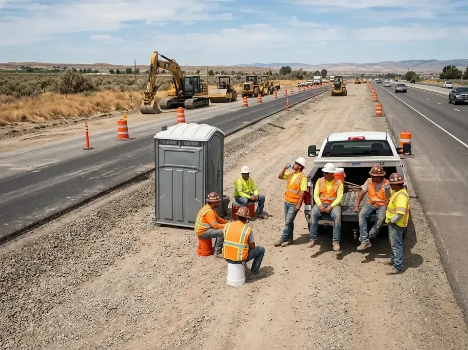 highway-road-construction-crew-007 — frequently asked questions, Porta Potty and Restroom Rentals in Goodyear, AZ
